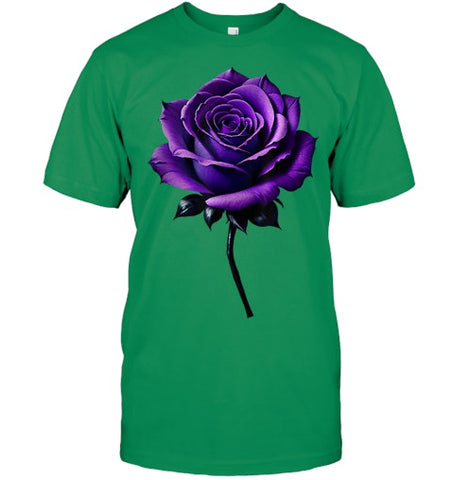 Image of alzheimer s awareness purple rose T Shirt