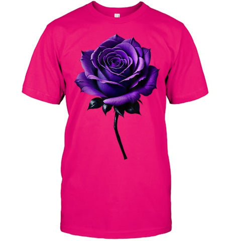 Image of alzheimer s awareness purple rose T Shirt