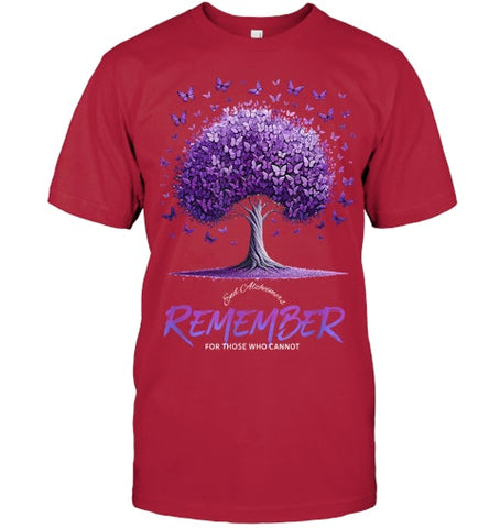 Image of Alzheimer Awareness Warrior Remember For Those Who Cannot T Shirt