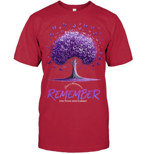 Alzheimer Awareness Warrior Remember For Those Who Cannot T Shirt