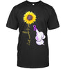 Elephant I Will Remember For You Sunflower Alzheimer T Shirt