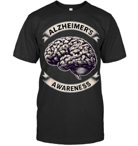 Alzheimer s Awareness Month Purple Alzheimers Awareness T Shirt