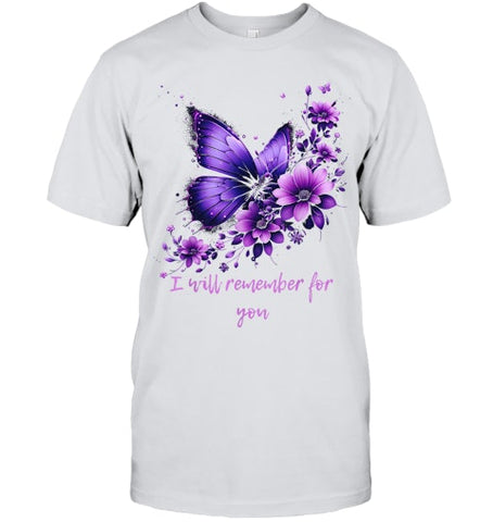 Image of Butterfly I Will Remember For You Alzheimer's Awareness