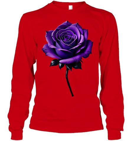 Image of alzheimer s awareness purple rose T Shirt