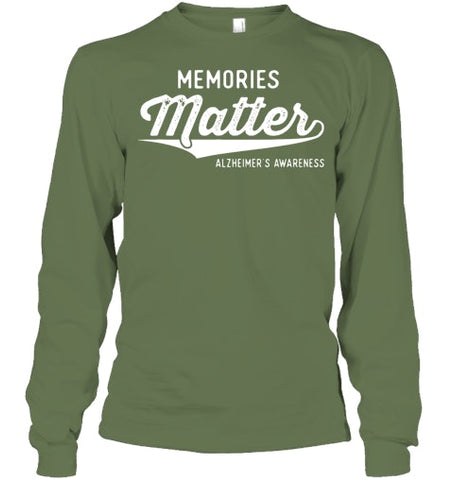 Image of Wear Purple Alzheimer s Awareness Gifts Memories Matter Gift T Shirt