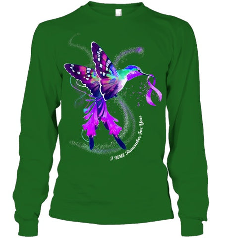 Image of Hummingbird I Will Remember For You Alzheimer's Awareness