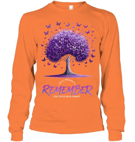 Image of Alzheimer Awareness Warrior Remember For Those Who Cannot T Shirt