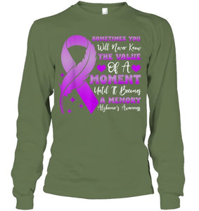 I Wear Purple Alzheimer's Awareness Dementia Disease