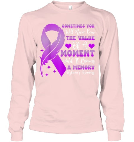 Image of I Wear Purple Alzheimer's Awareness Dementia Disease