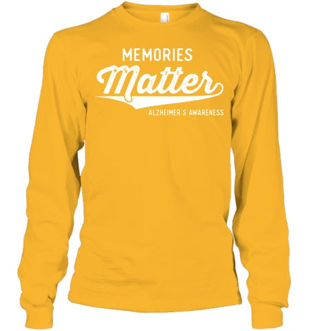 Image of Wear Purple Alzheimer s Awareness Gifts Memories Matter Gift T Shirt