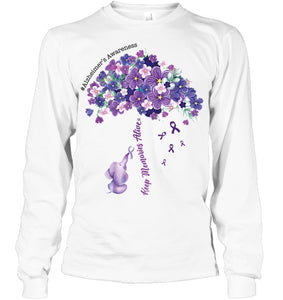 Keep Memories Alive Purple Elephant Alzheimer's Awareness