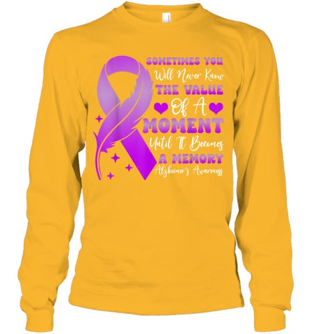 Image of I Wear Purple Alzheimer's Awareness Dementia Disease