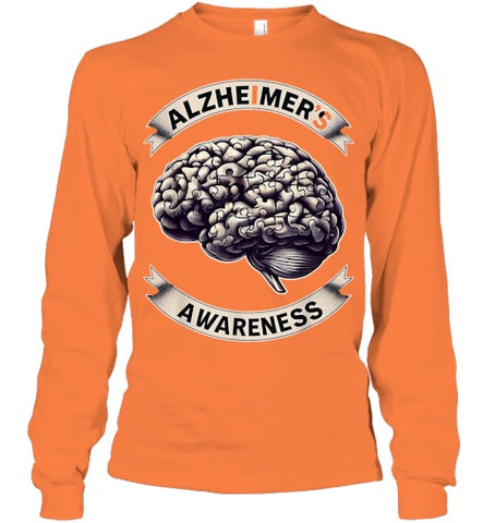 Image of Alzheimer s Awareness Month Purple Alzheimers Awareness T Shirt