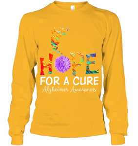 Alzheimer s awareness shirt Hope for a Cure classic Gift T Shirt