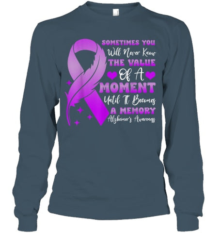 Image of I Wear Purple Alzheimer's Awareness Dementia Disease