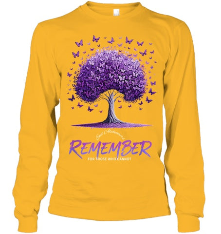 Image of Alzheimer Awareness Warrior Remember For Those Who Cannot T Shirt