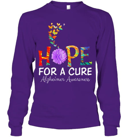 Image of Alzheimer's awareness shirt Hope for a Cure