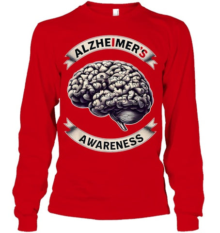 Image of Alzheimer s Awareness Month Purple Alzheimers Awareness T Shirt