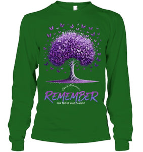 Alzheimer Awareness Warrior Remember For Those Who Cannot T Shirt