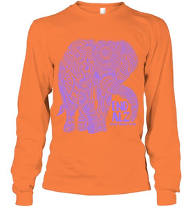 Purple Elephant Alzheimer Awareness Apparel & gifts, END ALZ T Shirt