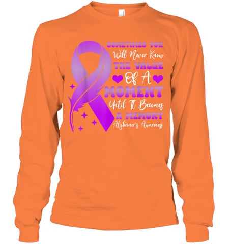 Image of I Wear Purple Alzheimer's Awareness Dementia Disease