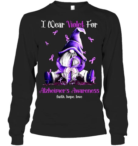 Image of Alzheimer   I wear violet for Alzheimer