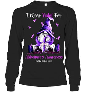 Alzheimer   I wear violet for Alzheimer