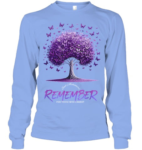 Image of Alzheimer Awareness Warrior Remember For Those Who Cannot T Shirt