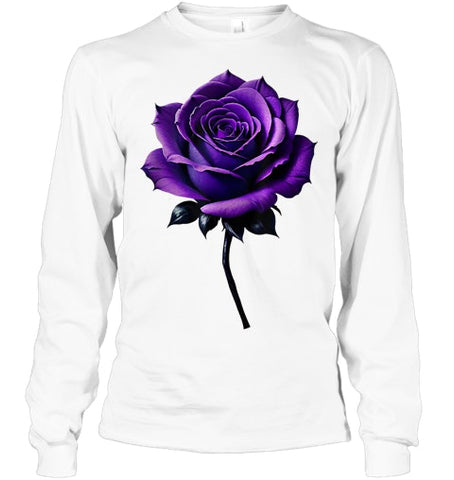 Image of alzheimer s awareness purple rose T Shirt