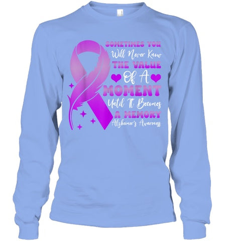 Image of I Wear Purple Alzheimer's Awareness Dementia Disease