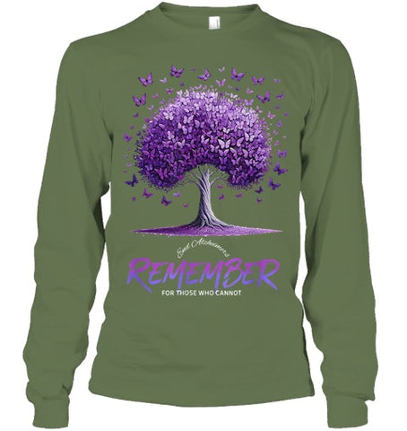 Image of Alzheimer Awareness Warrior Remember For Those Who Cannot T Shirt