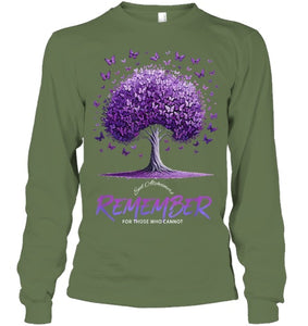 Alzheimer Awareness Warrior Remember For Those Who Cannot T Shirt