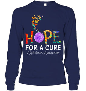 Alzheimer's awareness shirt Hope for a Cure