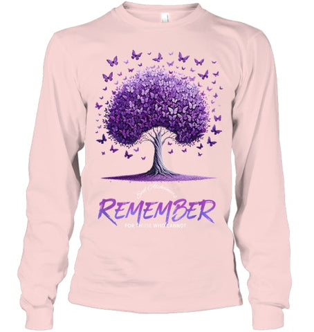 Image of Alzheimer Awareness Warrior Remember For Those Who Cannot T Shirt