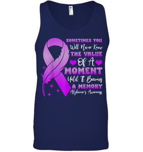 I Wear Purple Alzheimer's Awareness Dementia Disease