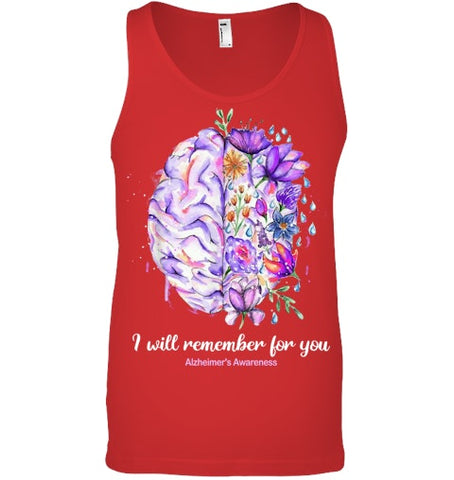 Image of I Will Remember For You Brain Alzheimer's Awareness