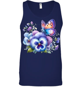 alzheimer Viola floral pansy dementi alzheimer s awareness T Shirt