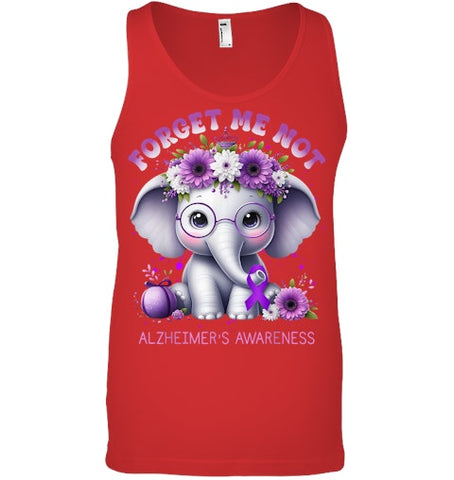 Image of Forget Me Not Alzheimer's Awareness Purple Elephant Flowers