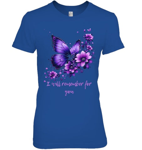 Image of Butterfly I Will Remember For You Alzheimer's Awareness