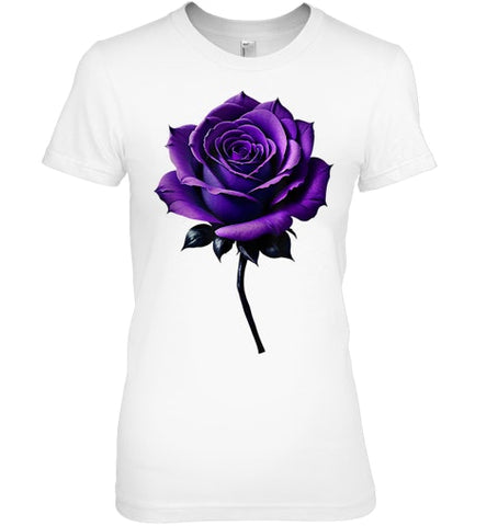 Image of alzheimer s awareness purple rose T Shirt