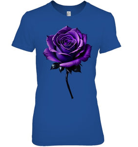 alzheimer s awareness purple rose T Shirt