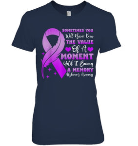 I Wear Purple Alzheimer's Awareness Dementia Disease