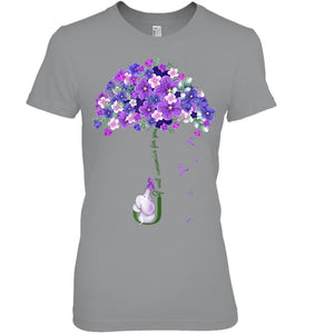 Alzheimer Awareness Cute Elephant I Will Remember For You T Shirt