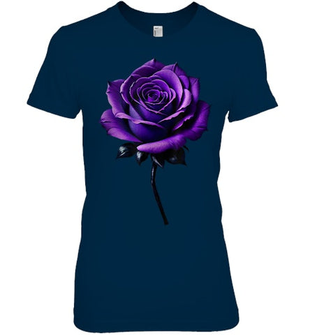 Image of alzheimer s awareness purple rose T Shirt