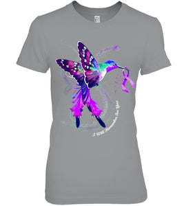 Hummingbird I Will Remember For You Alzheimer's Awareness