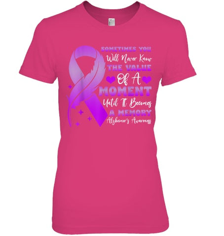 Image of I Wear Purple Alzheimer's Awareness Dementia Disease