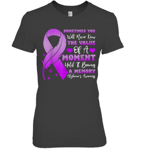 I Wear Purple Alzheimer's Awareness Dementia Disease