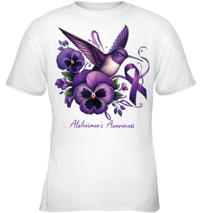 Alzheimer   Flower and Bird ribbon