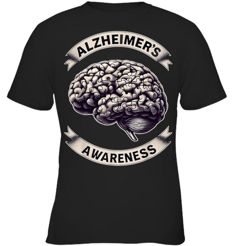 Image of Alzheimer s Awareness Month Purple Alzheimers Awareness T Shirt