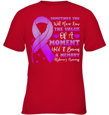 Image of I Wear Purple Alzheimer's Awareness Dementia Disease